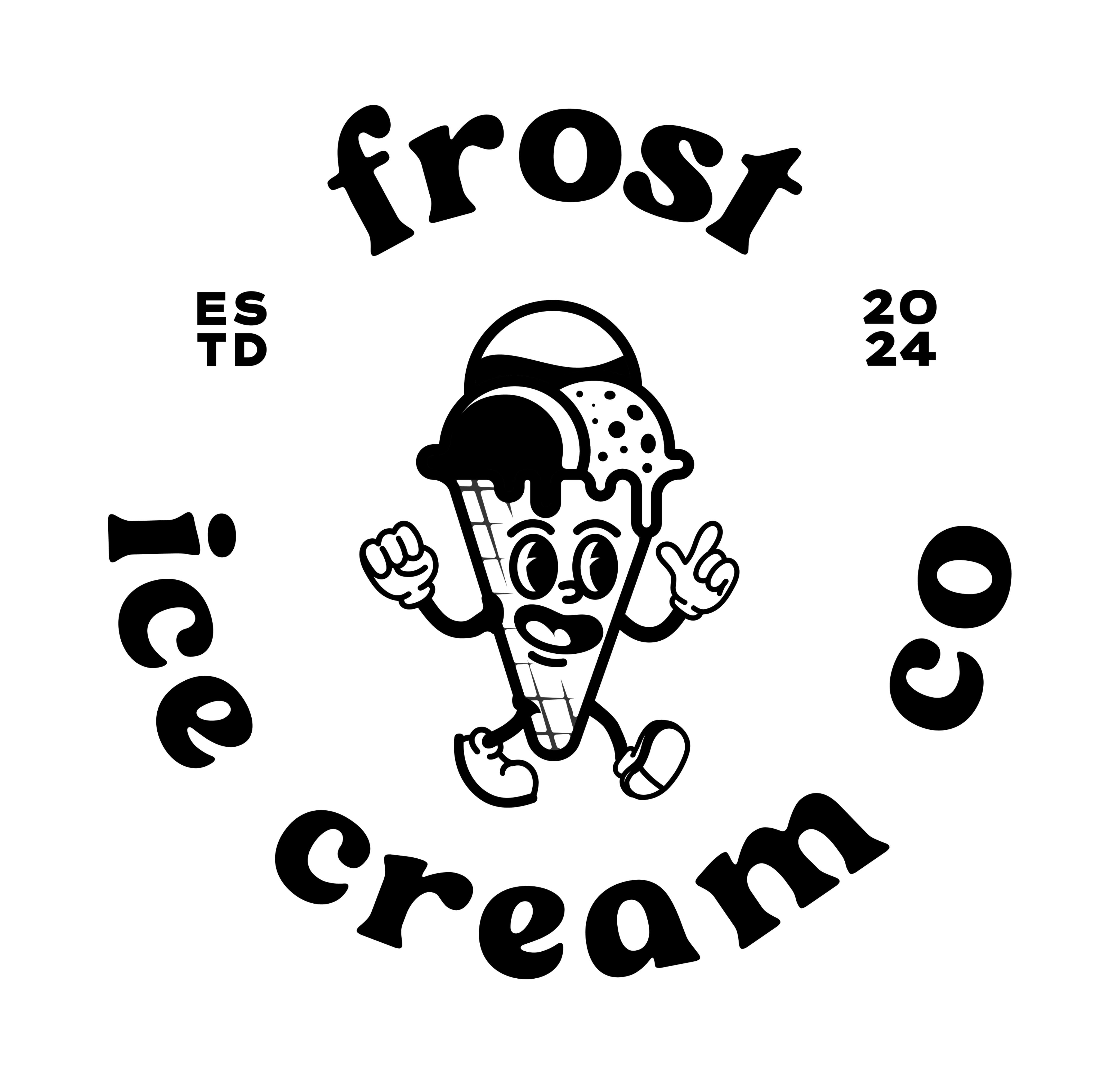 Frost Ice Cream Co. logo