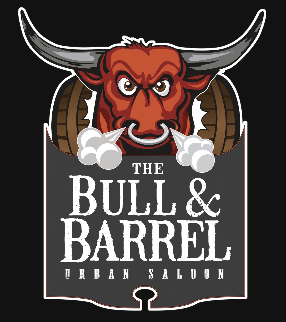 The Bull and barrel logo